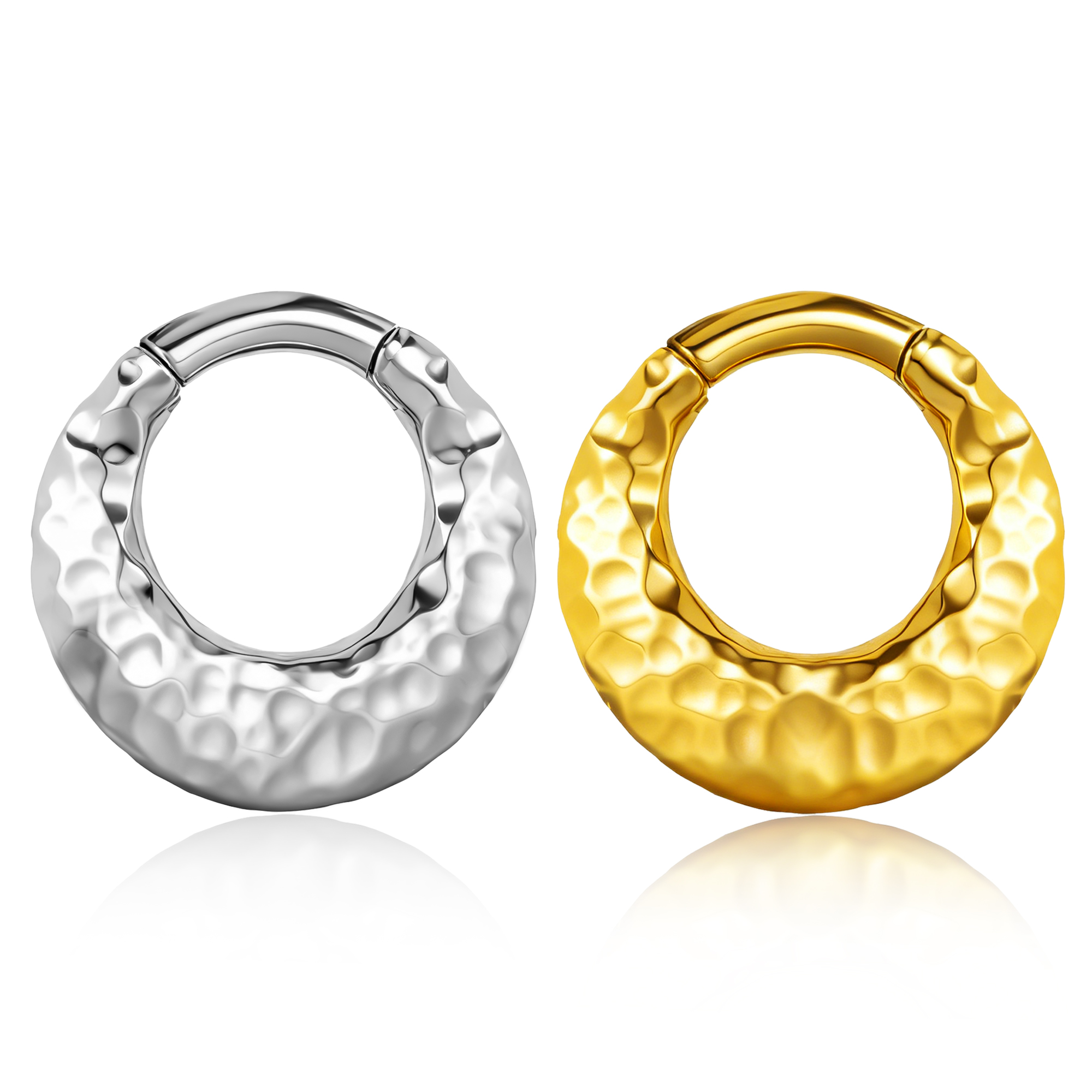 Body Jewelry Hangers - Vankula 2 pièces rond oreille cerceau