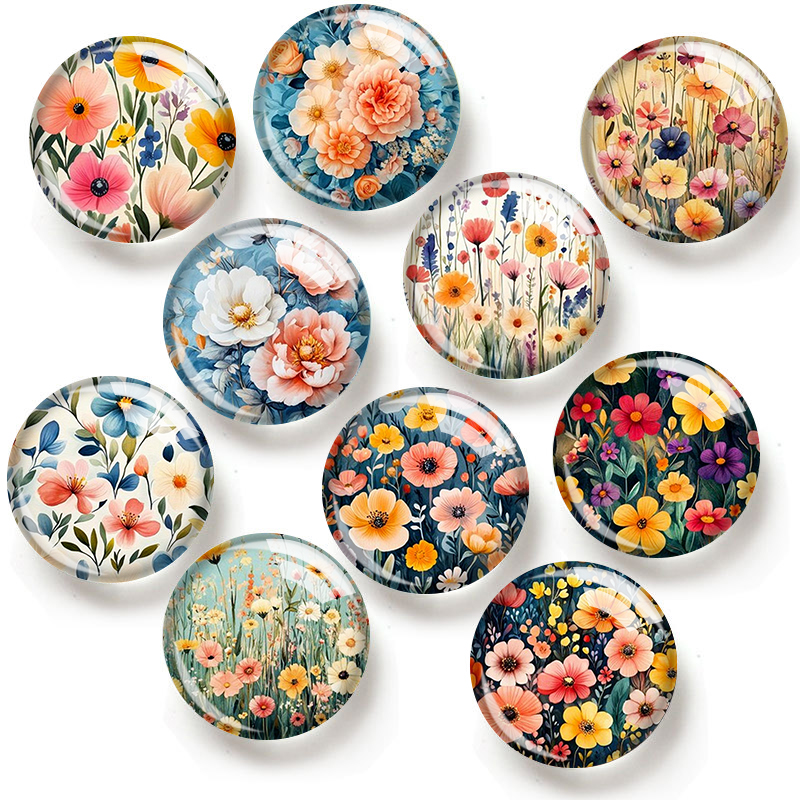Body Jewelry Top - Flora de printemps : Cabochons en