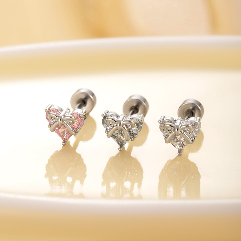 Body Jewelry Hypoallergenic - Boucles d'oreilles clous en titane hypoallergénique