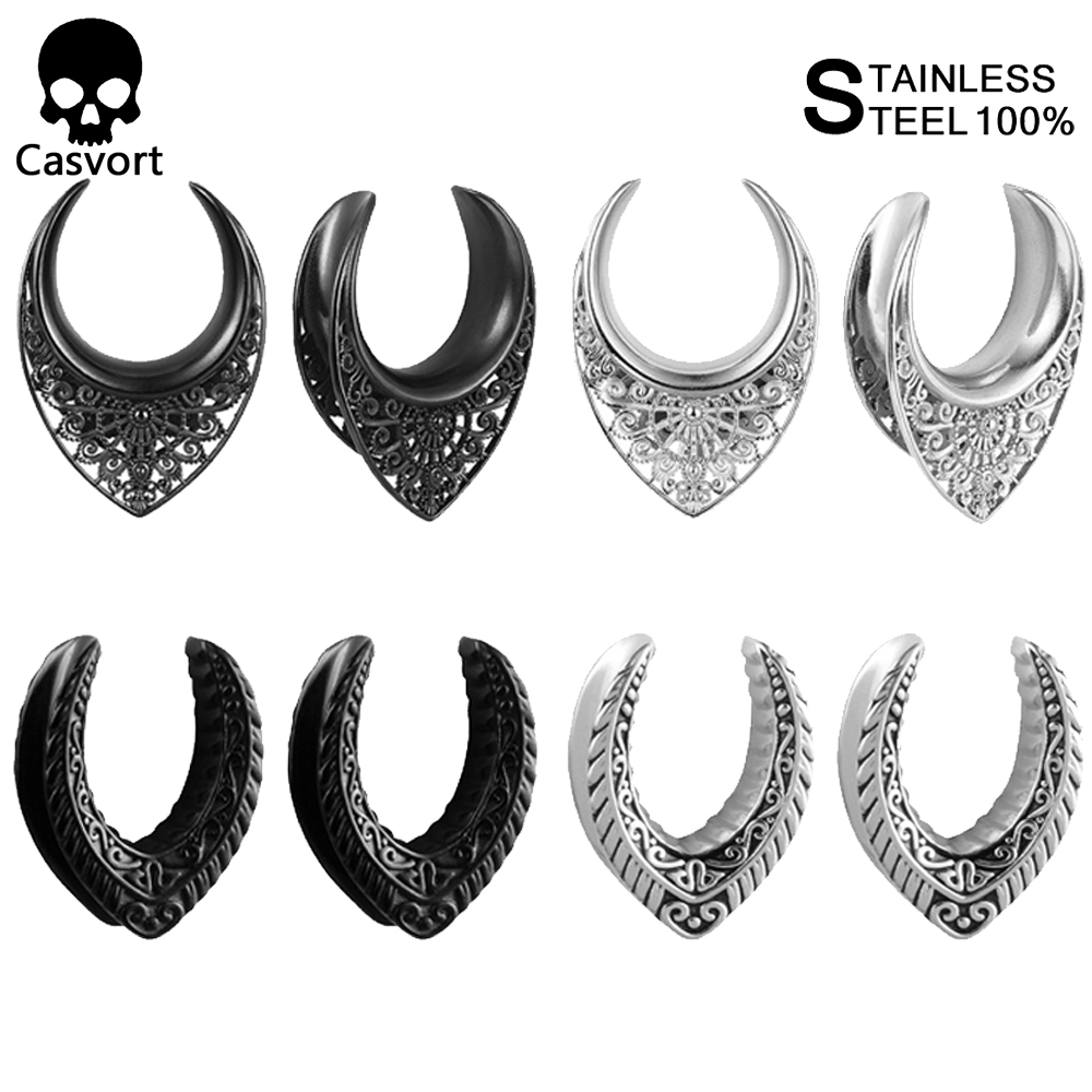 Body Jewelry Hangers - Casvort-Tunnels de dégager vintage, cintres, jauges