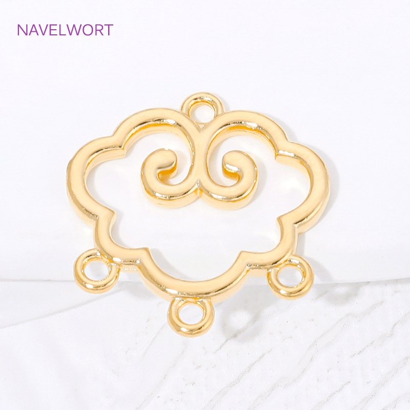 Body Jewelry Diy - Connecteurs en forme de nuage en