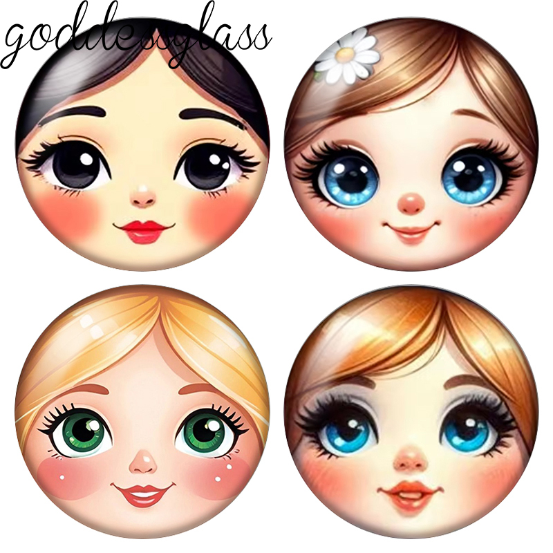 Body Jewelry Top - Poupée Matryoshka Beauty Girl Face, charmante,