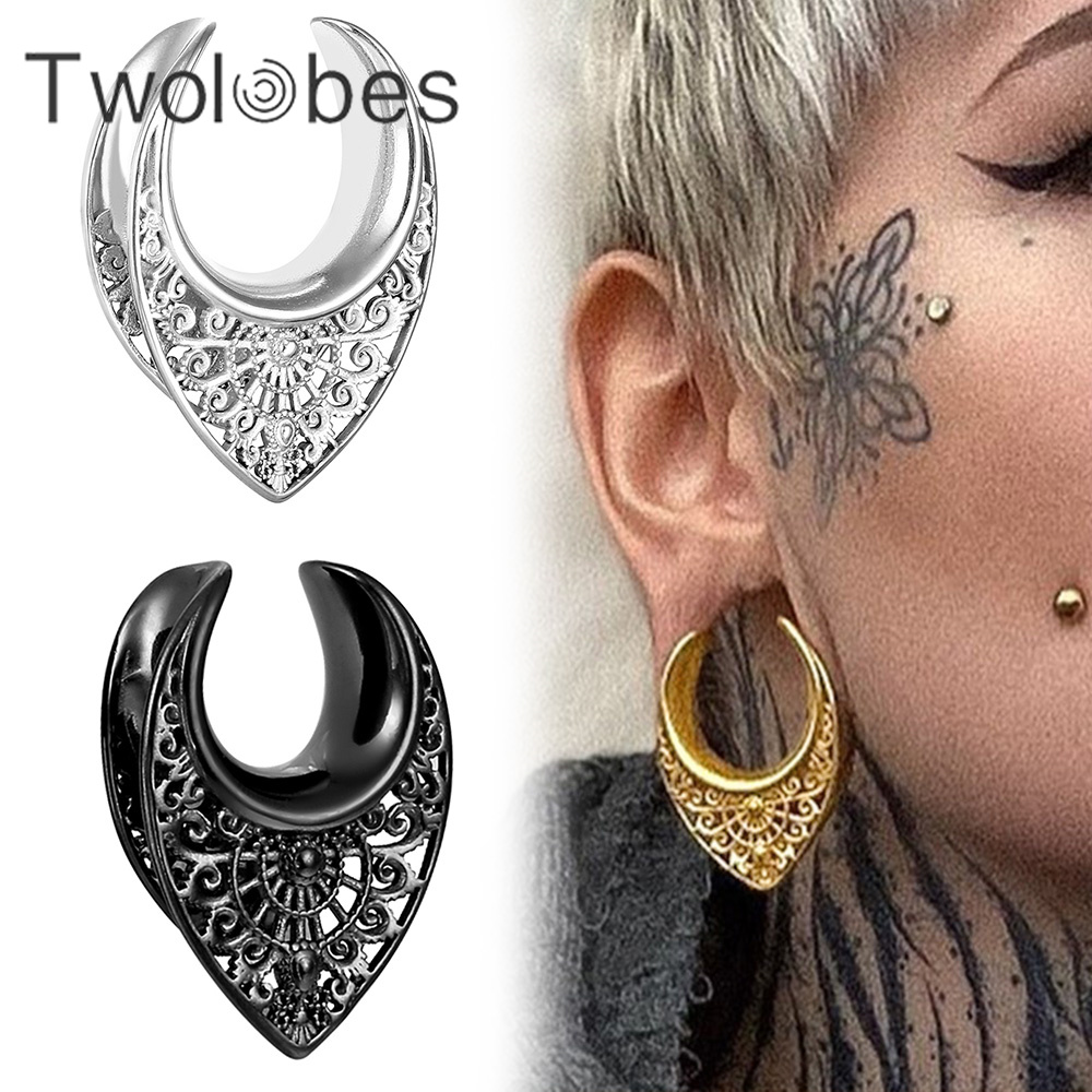 Body Jewelry Hangers - Twolobes 2 pièces Vintage 316 acier