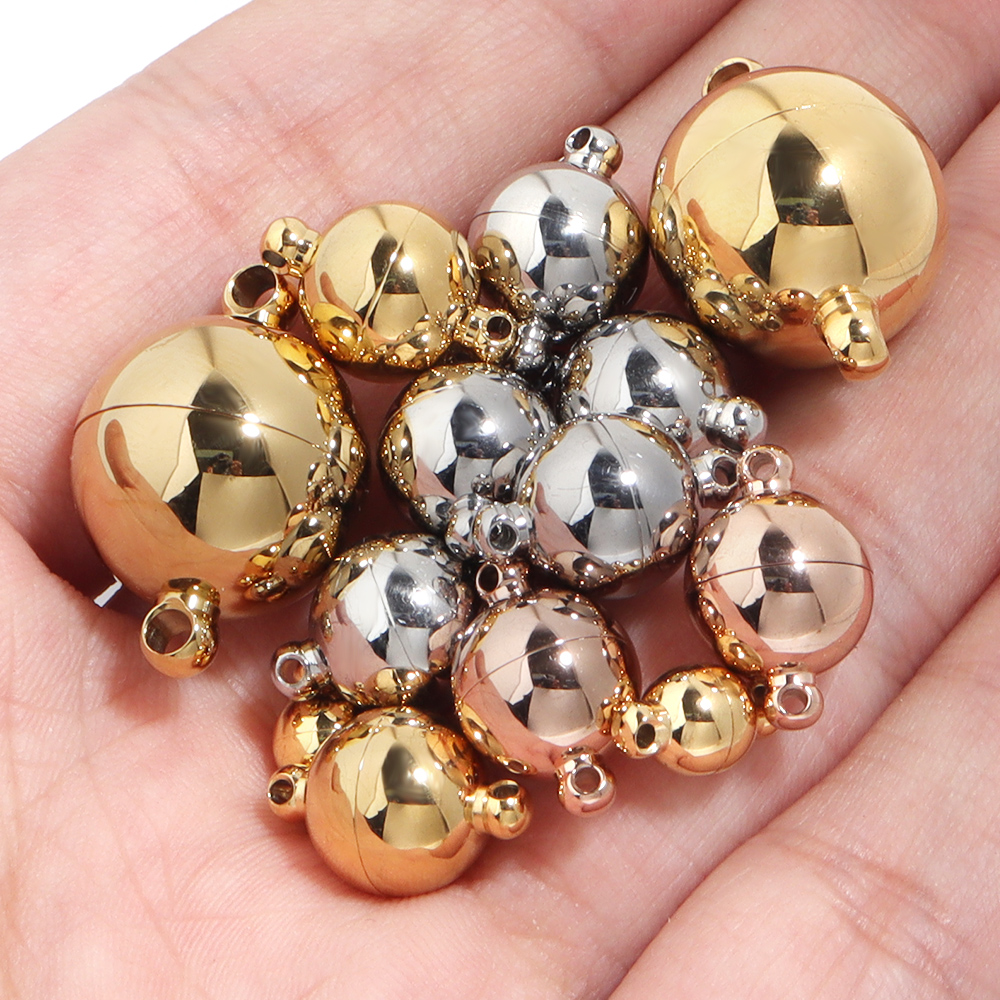 Body Jewelry Diy - 2 attaches magnétiques en acier inoxydable