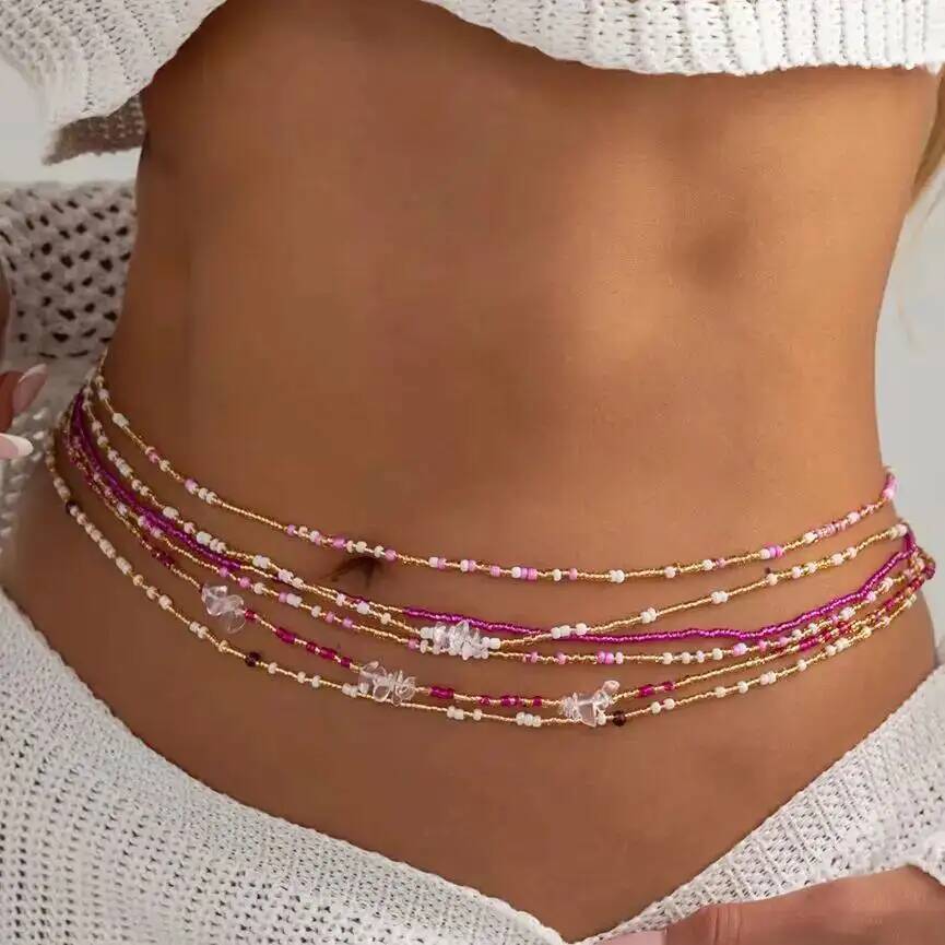Body Jewelry Ends - SHIXIN Lot de 6 chaînes de