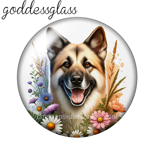 ‌ Chiens mignons parmi les fle - Body Jewelry Top avis et prix
