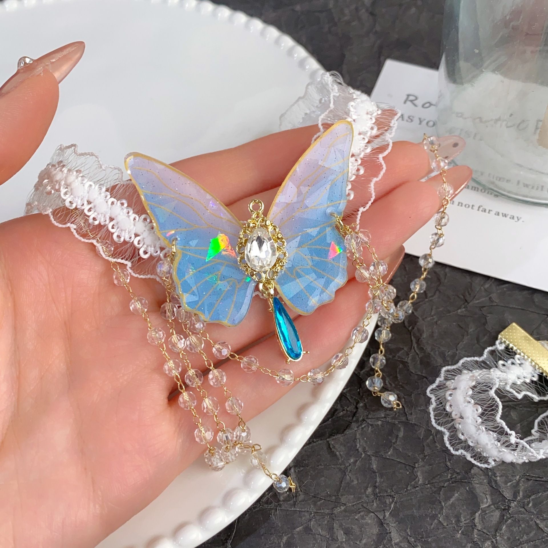 JOSWEET-Jambe en dentelle élas - Body Jewelry Chain avis et prix