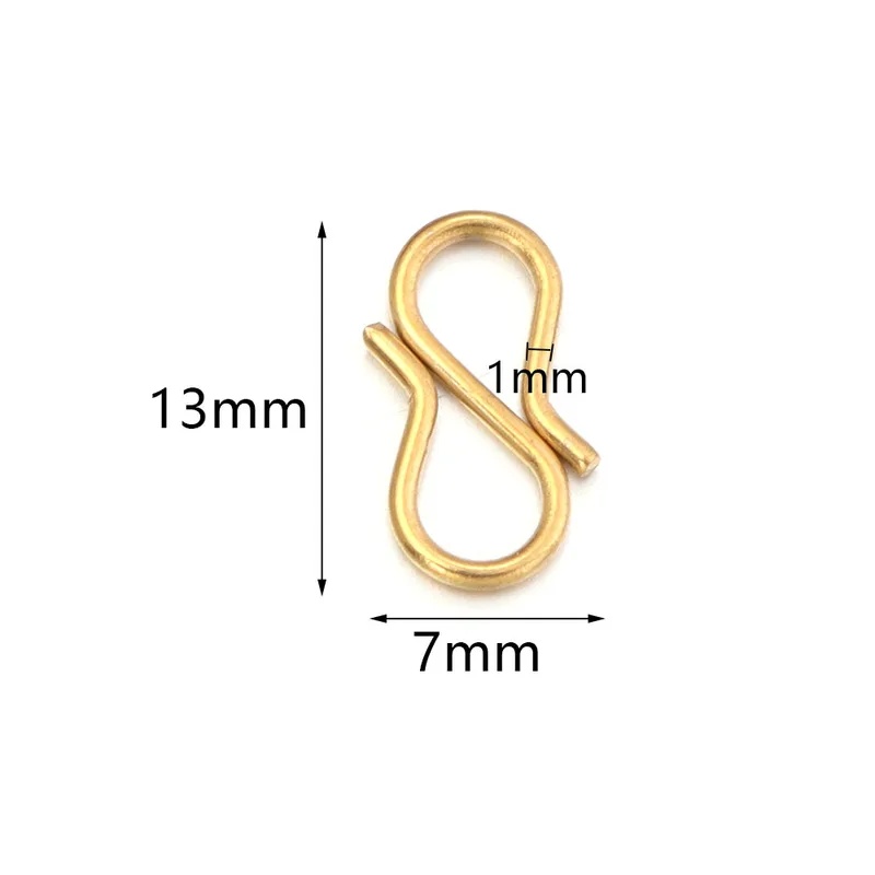 30 crochets de finition en for - Body Jewelry Diy avis et prix
