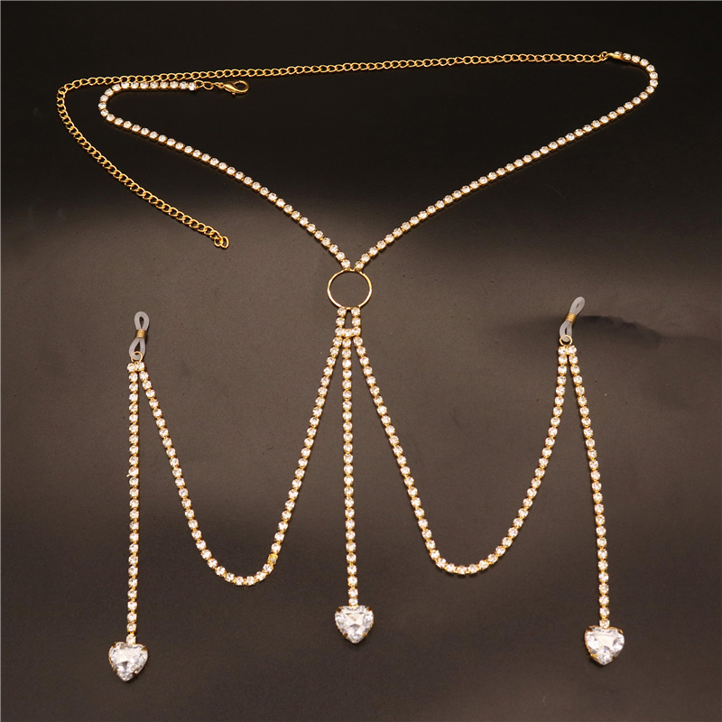 Chaîne de mamelon en forme de  - Body Jewelry Chain avis et prix