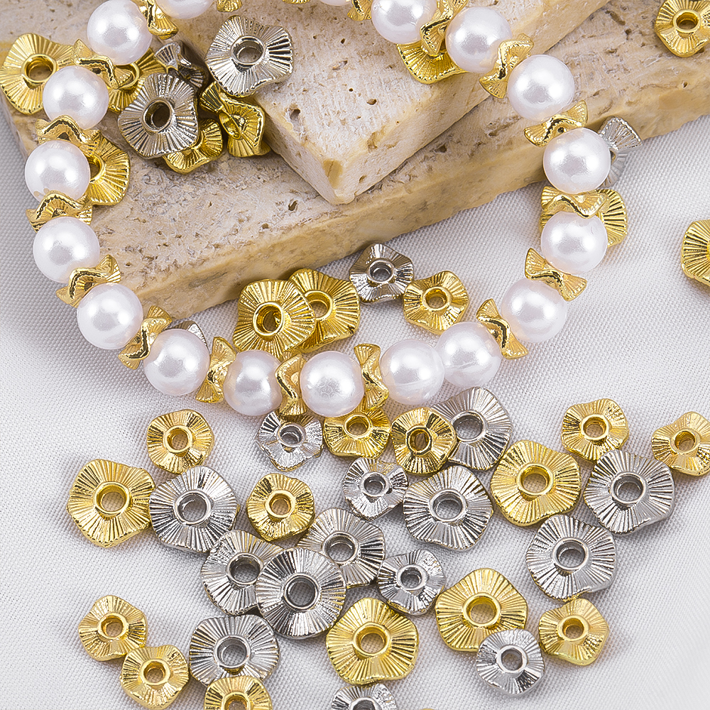 Perles d'espacement en métal p - Body Jewelry Diy avis et prix