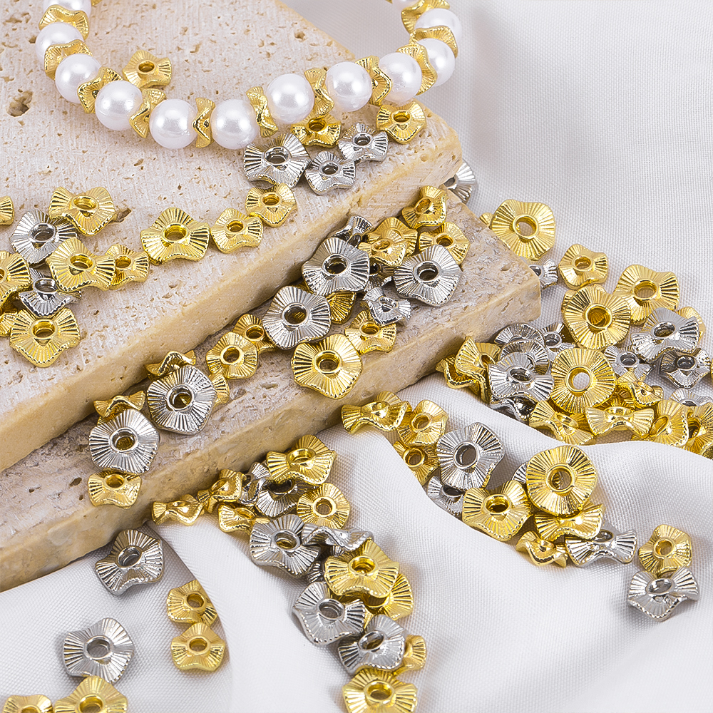 Perles d'espacement en métal p - Body Jewelry Diy avis et prix