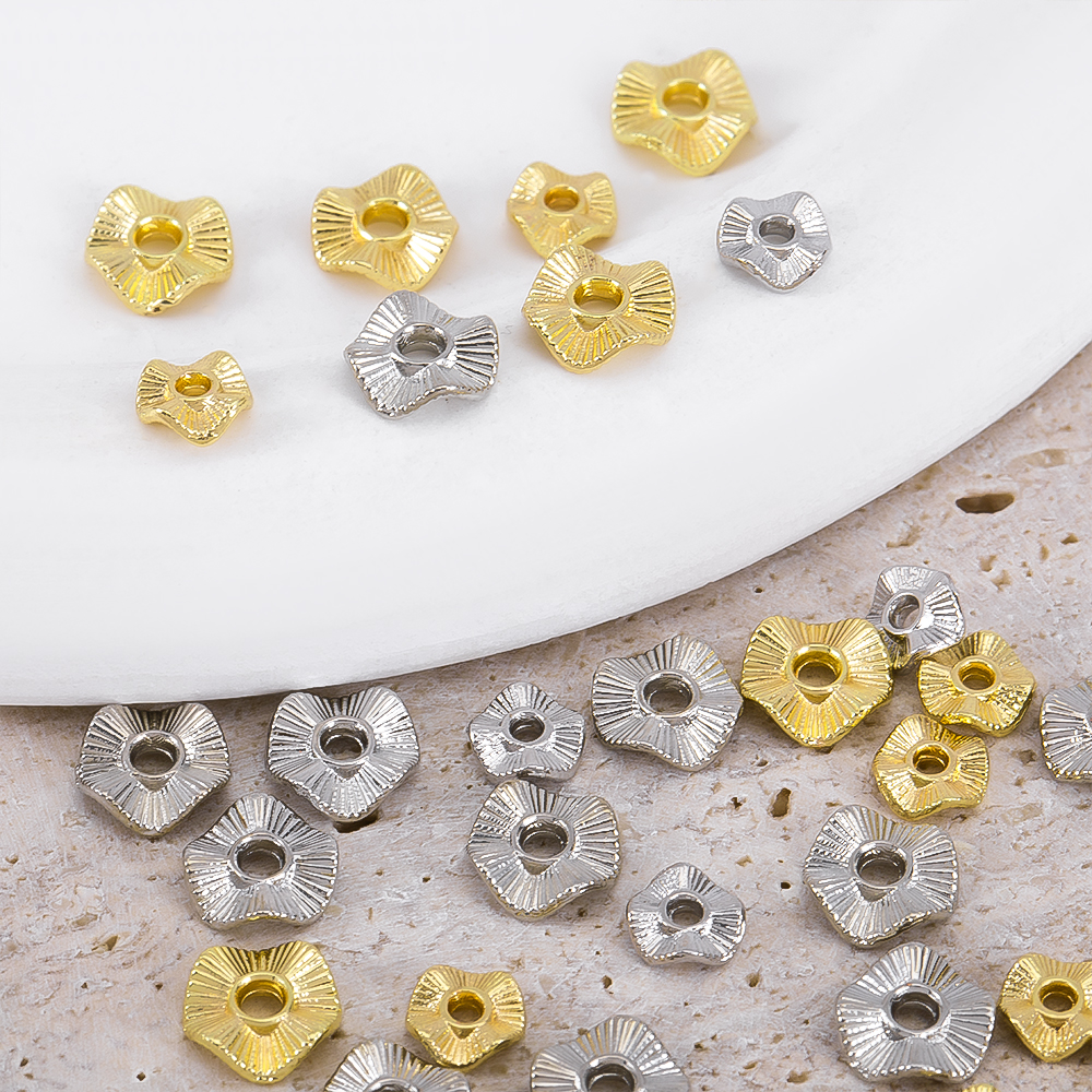 Perles d'espacement en métal p - Body Jewelry Diy avis et prix