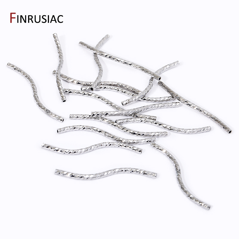 Perles tubulaires courbées en  - Body Jewelry Diy avis et prix