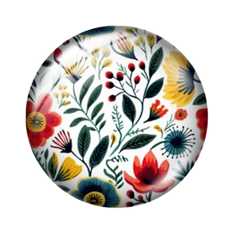 Motifs floraux 10 pièces 12mm/ - Body Jewelry Top avis et prix