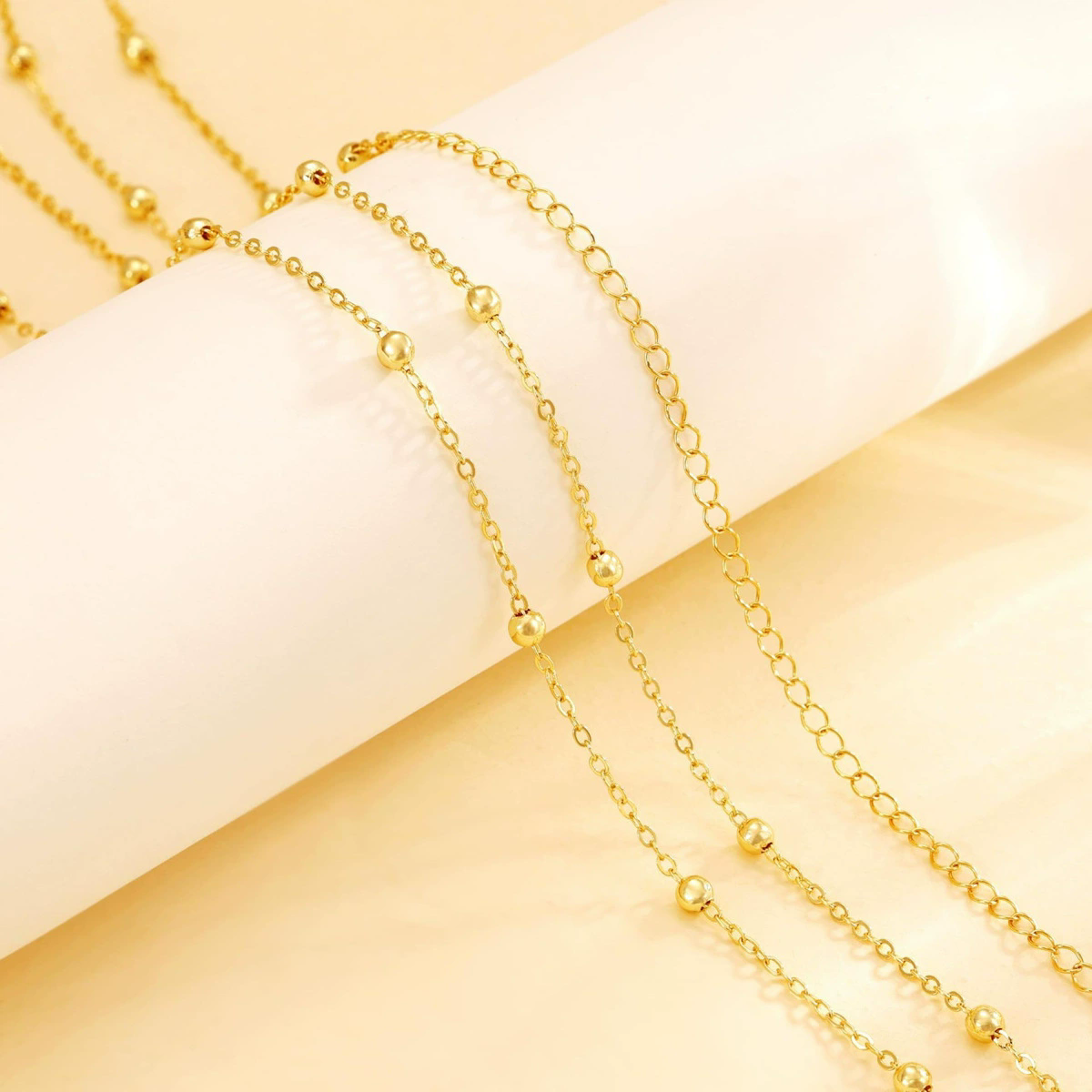 Chaîne de taille ronde en perl - Body Jewelry Chain avis et prix