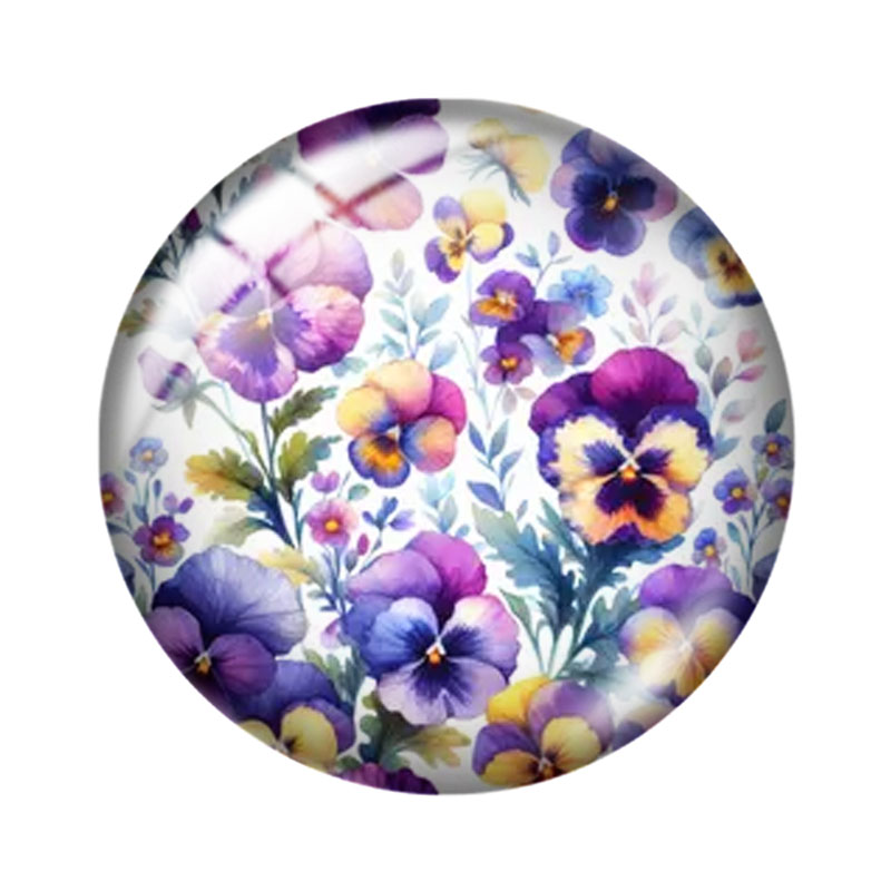 Fleurs de printemps, cabochons - Body Jewelry Top avis et prix