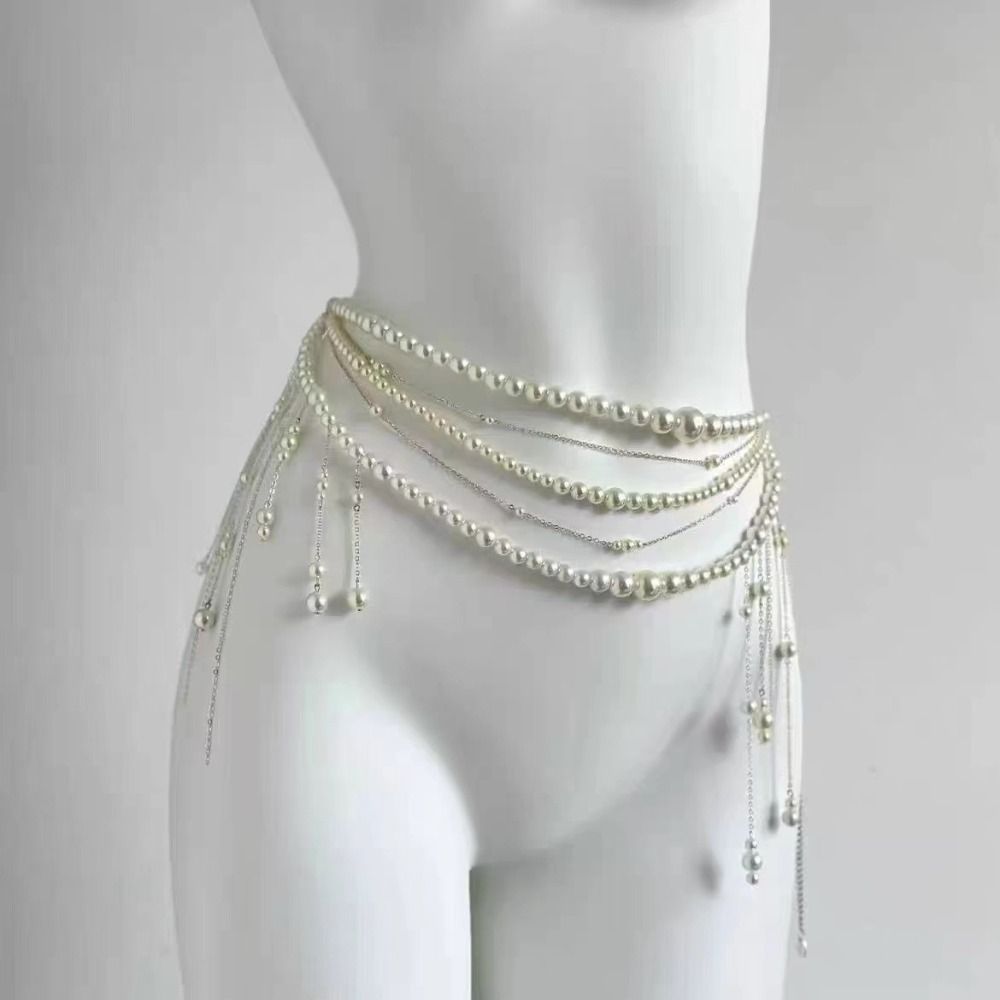Chaînes de taille en perles él - Body Jewelry Ends avis et prix
