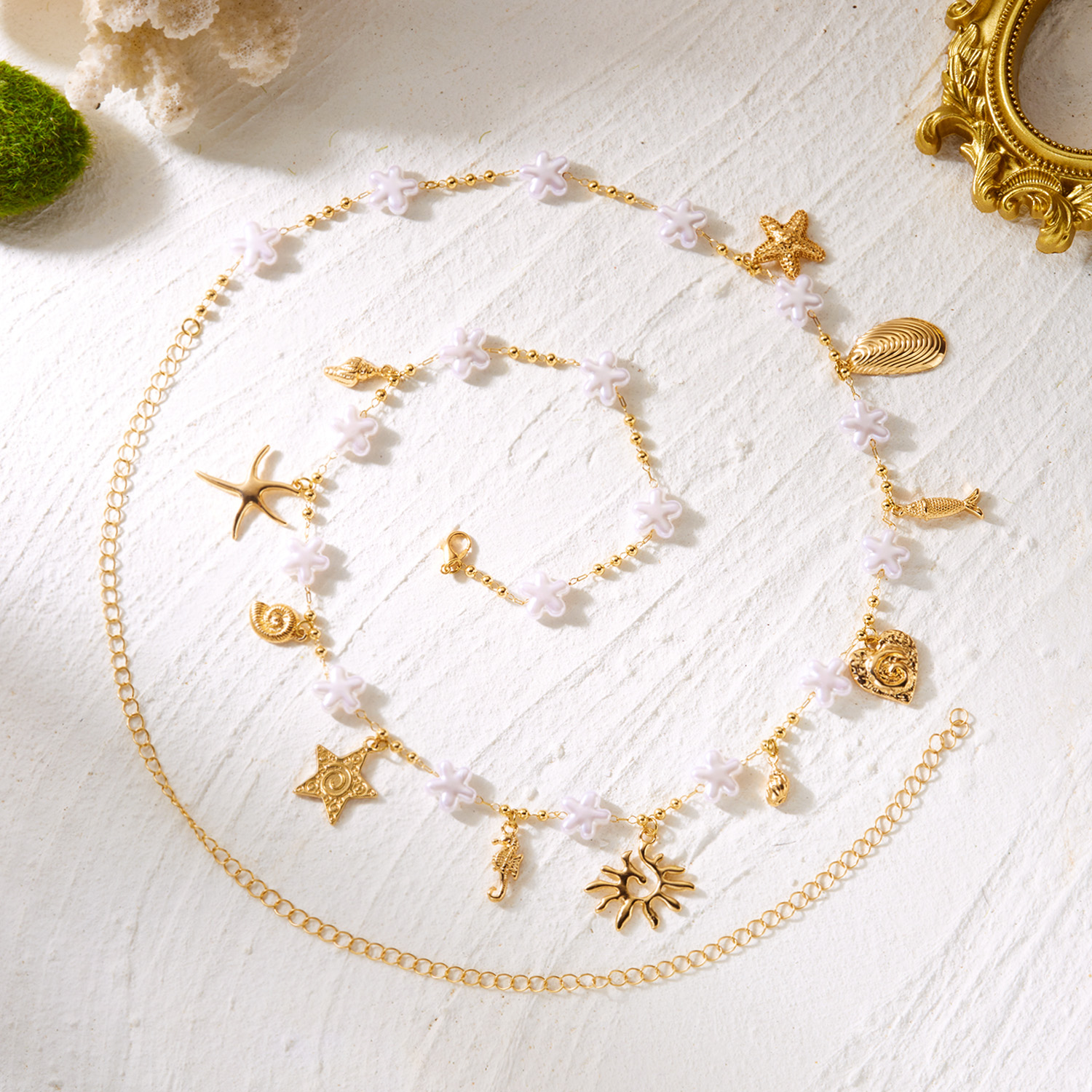 Chaîne de taille bohème avec p - Body Jewelry Ends avis et prix