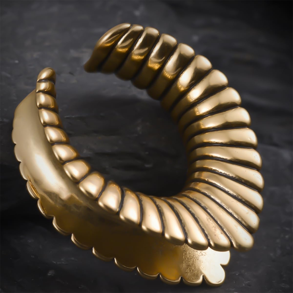 1PC pétales de cuivre selle or - Body Jewelry Hangers avis et prix