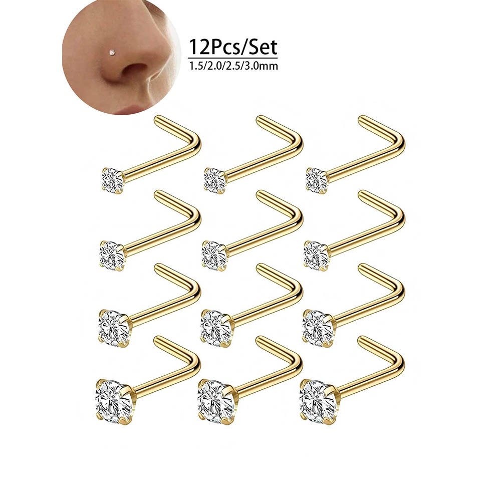 Ensemble complet de 12 pièces  - Body Jewelry Hypoallergenic avis et prix