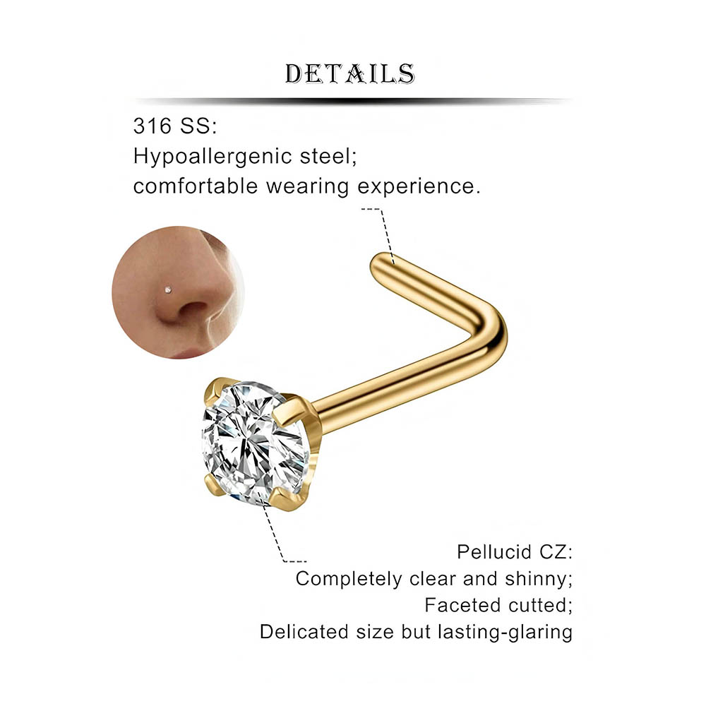 Ensemble complet de 12 pièces  - Body Jewelry Hypoallergenic avis et prix