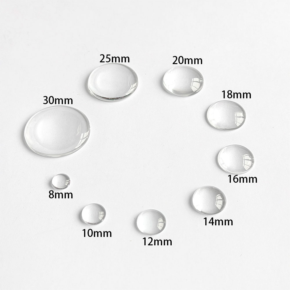 Cabochons en verre transparent - Body Jewelry Top avis et prix
