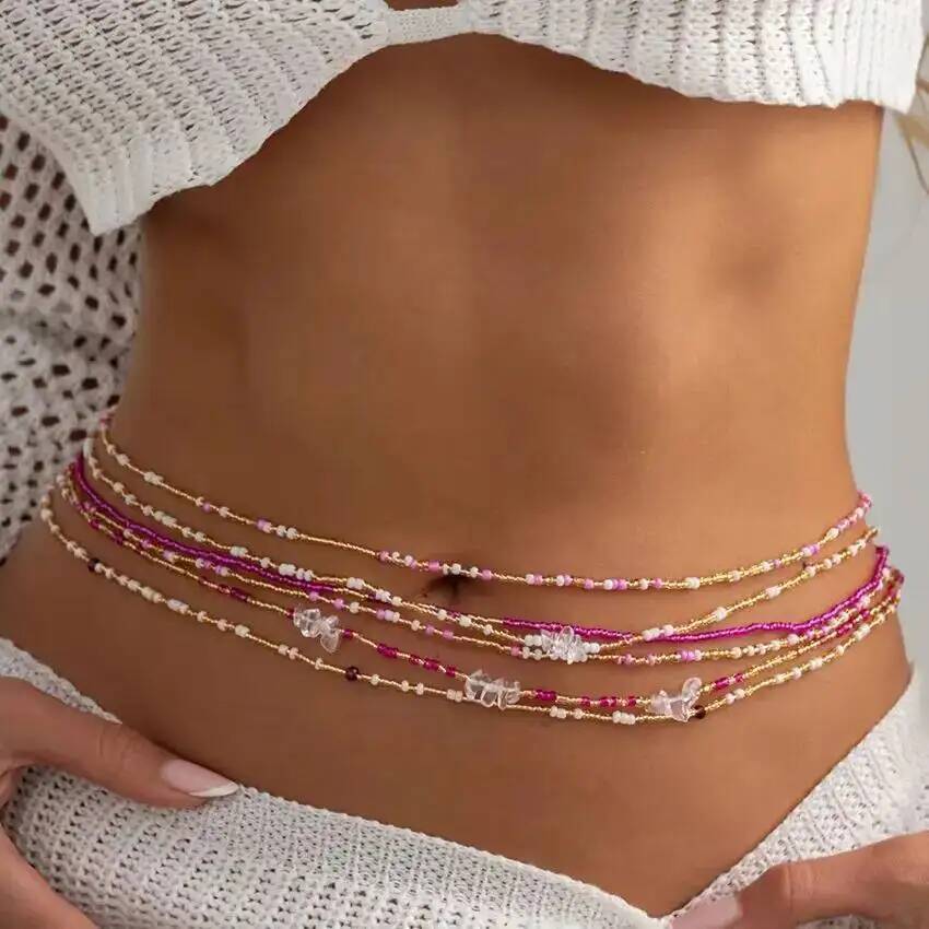 SHIXIN Lot de 6 chaînes de tai - Body Jewelry Ends avis et prix